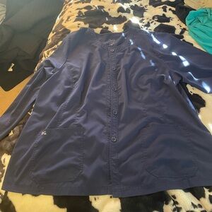 Barco Uniforms Navy Stretch Top